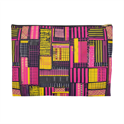 Ghanaian Kente Cloth Print Pouch - The Global Wanderer