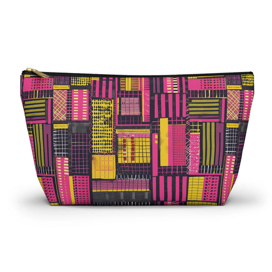 Ghanaian Kente Cloth Print Pouch - The Global Wanderer