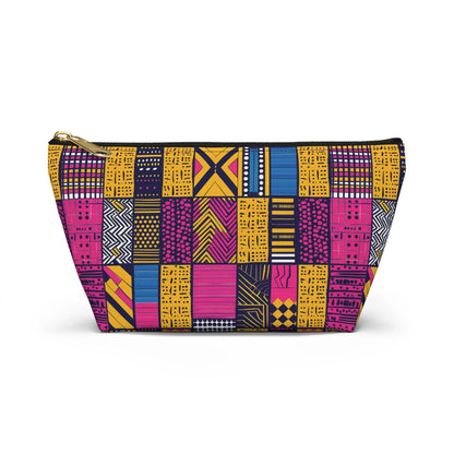 Ghanaian Kente Cloth Print Pouch - The Global Wanderer