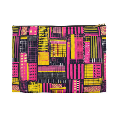 Ghanaian Kente Cloth Print Pouch - The Global Wanderer