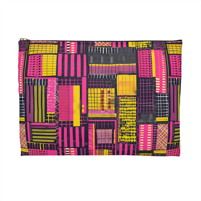 Ghanaian Kente Cloth Print Pouch - The Global Wanderer