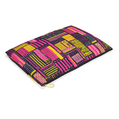 Ghanaian Kente Cloth Print Pouch - The Global Wanderer