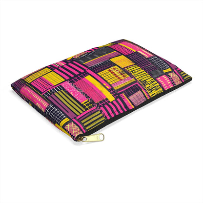 Ghanaian Kente Cloth Print Pouch - The Global Wanderer