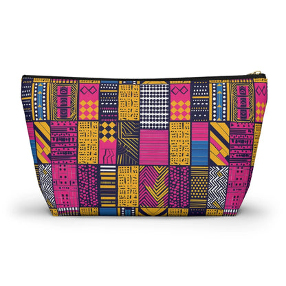 Ghanaian Kente Cloth Print Pouch - The Global Wanderer