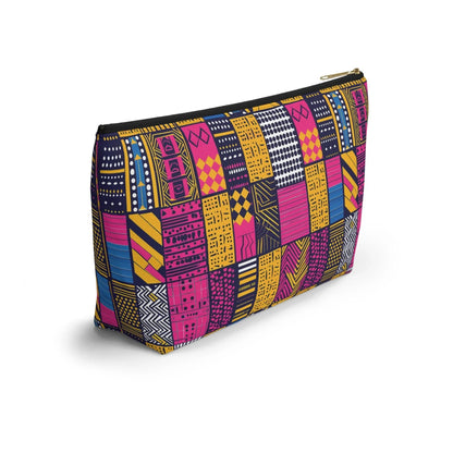 Ghanaian Kente Cloth Print Pouch - The Global Wanderer