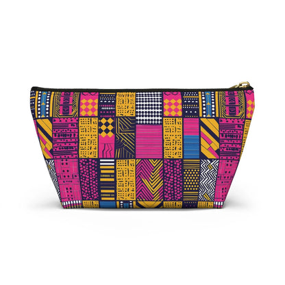 Ghanaian Kente Cloth Print Pouch - The Global Wanderer