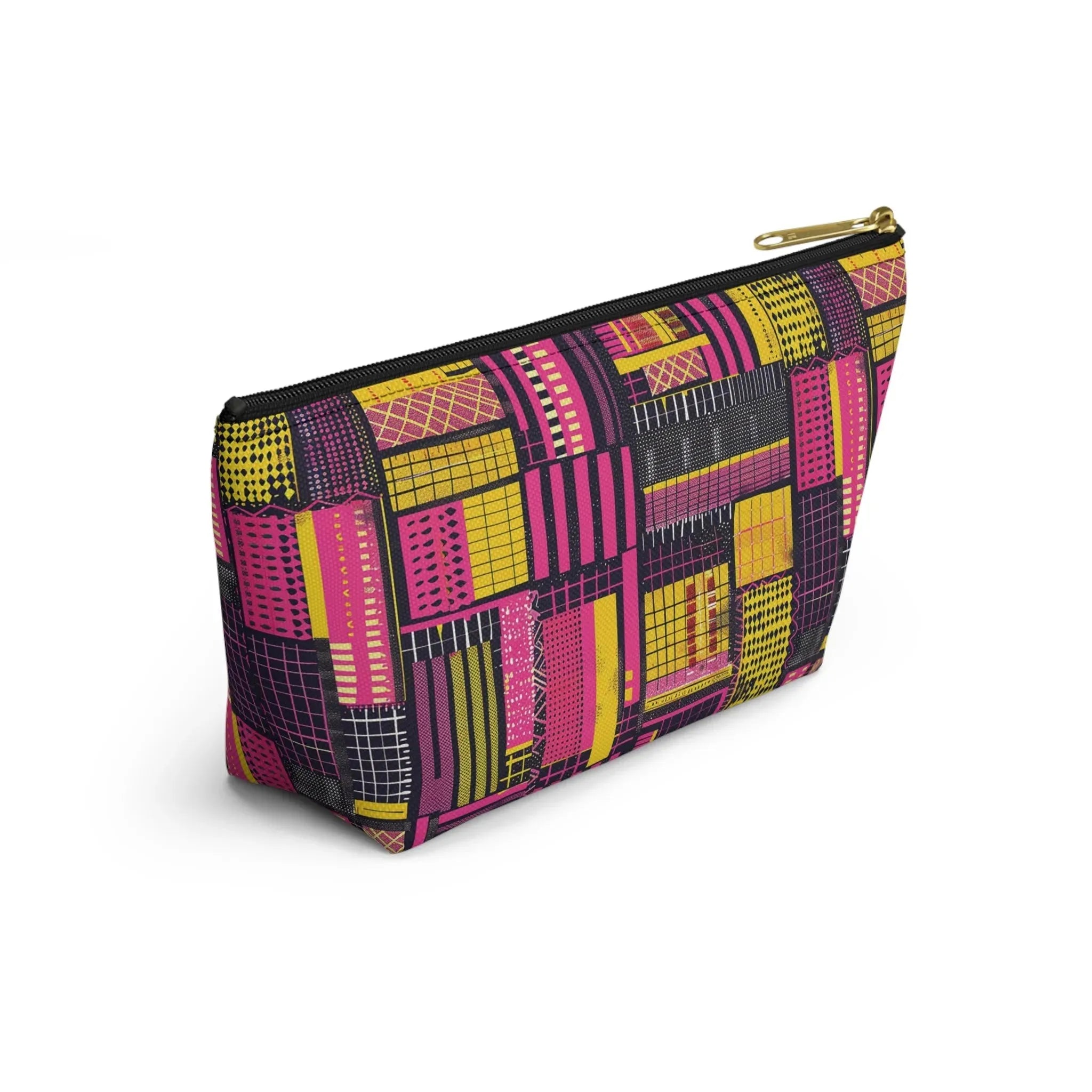 Ghanaian Kente Cloth Print Pouch - The Global Wanderer