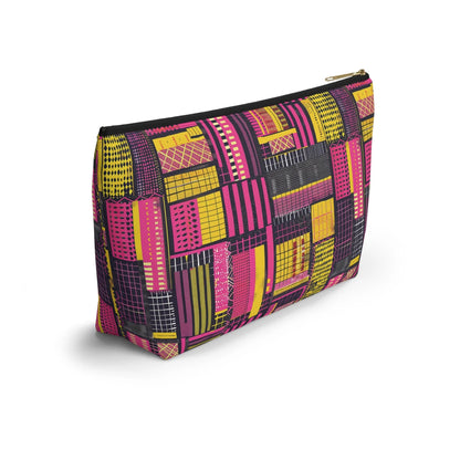 Ghanaian Kente Cloth Print Pouch - The Global Wanderer