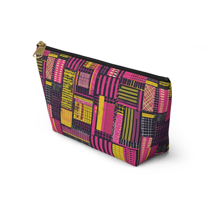 Ghanaian Kente Cloth Print Pouch - The Global Wanderer