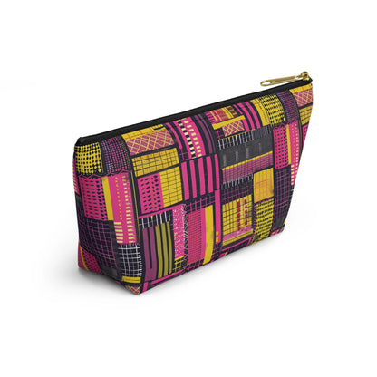 Ghanaian Kente Cloth Print Pouch - The Global Wanderer