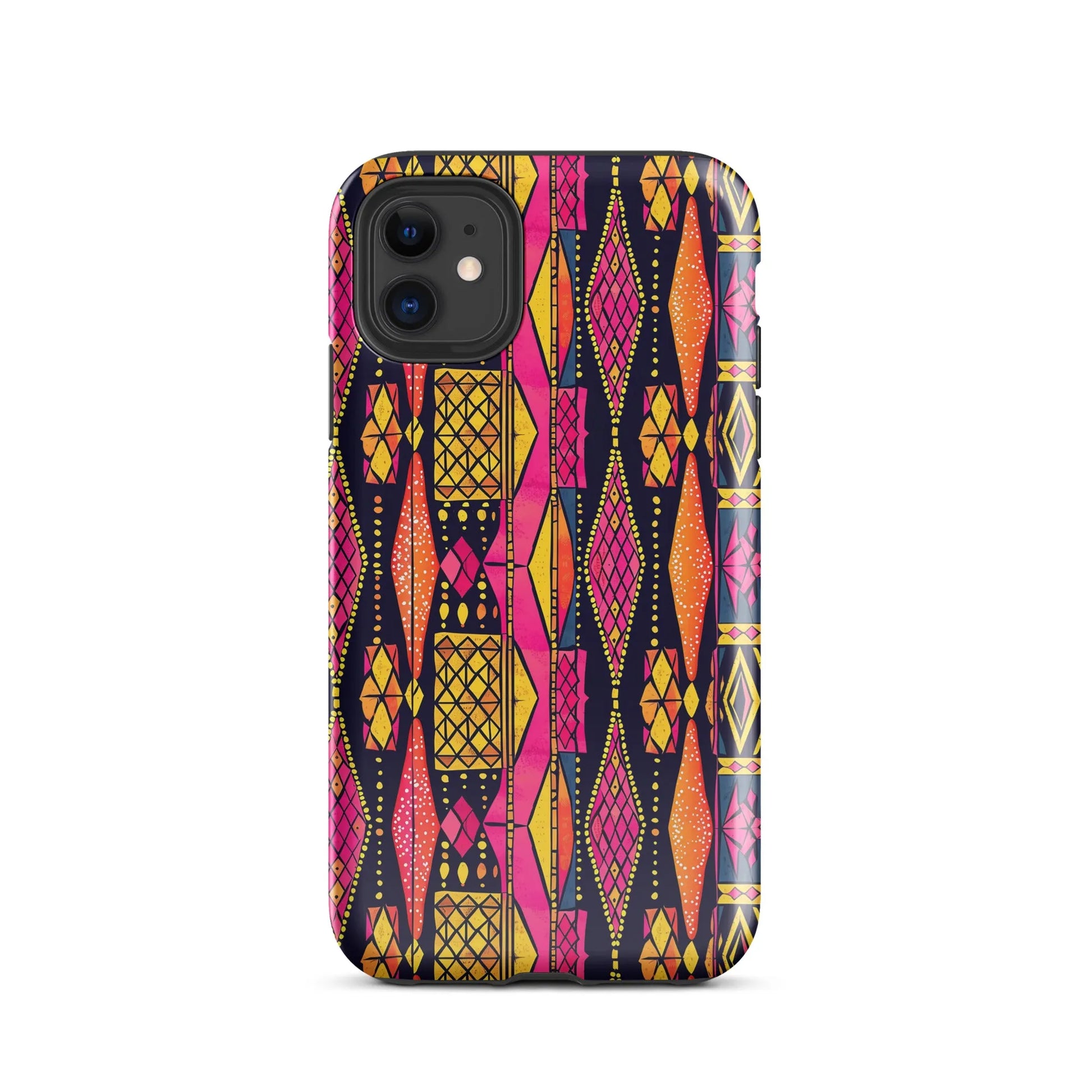 Ghanaian Kente Cloth Tough MagSafe iPhone® Case - The Global Wanderer