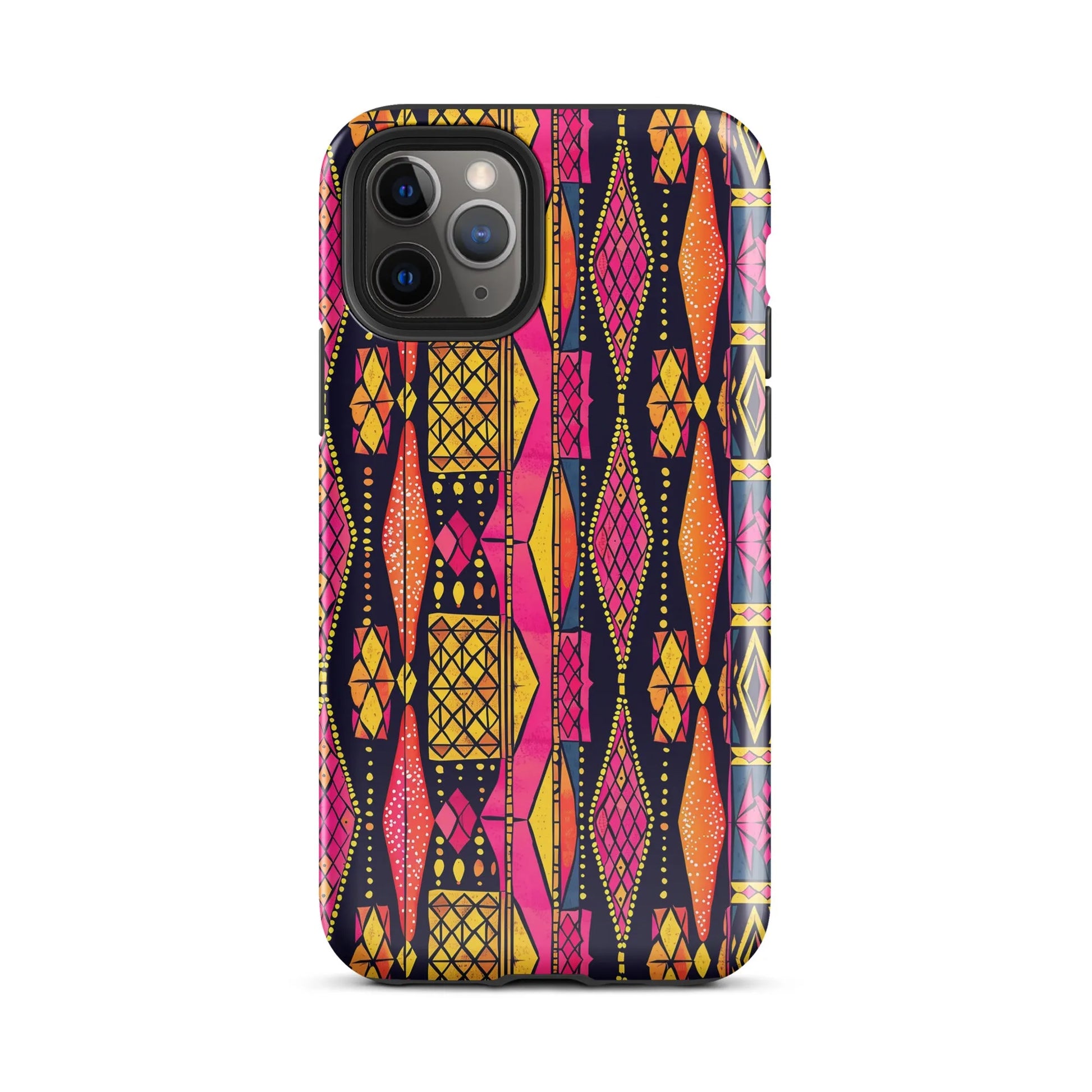 Ghanaian Kente Cloth Tough MagSafe iPhone® Case - The Global Wanderer