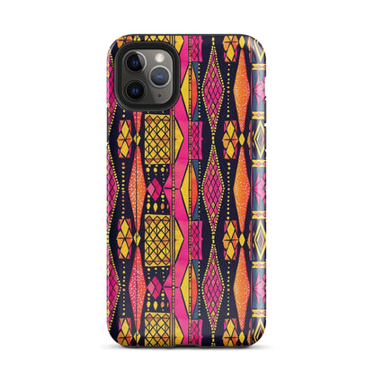 Ghanaian Kente Cloth Tough MagSafe iPhone® Case - The Global Wanderer