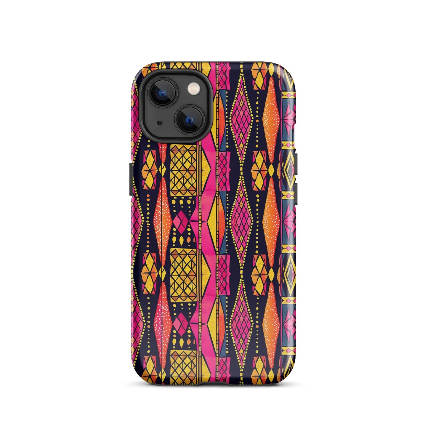 Ghanaian Kente Cloth Tough MagSafe iPhone® Case - The Global Wanderer