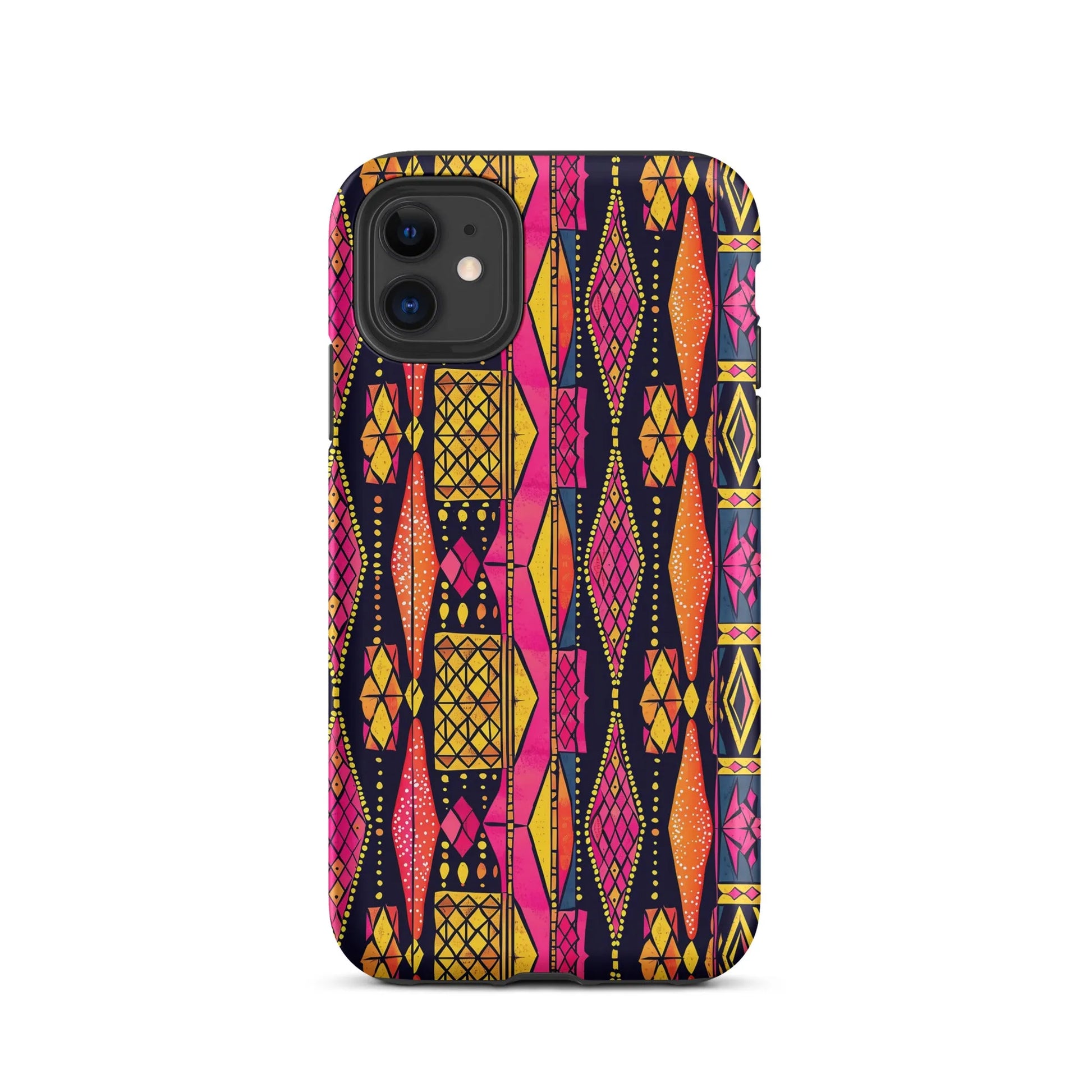 Ghanaian Kente Cloth Tough MagSafe iPhone® Case - The Global Wanderer