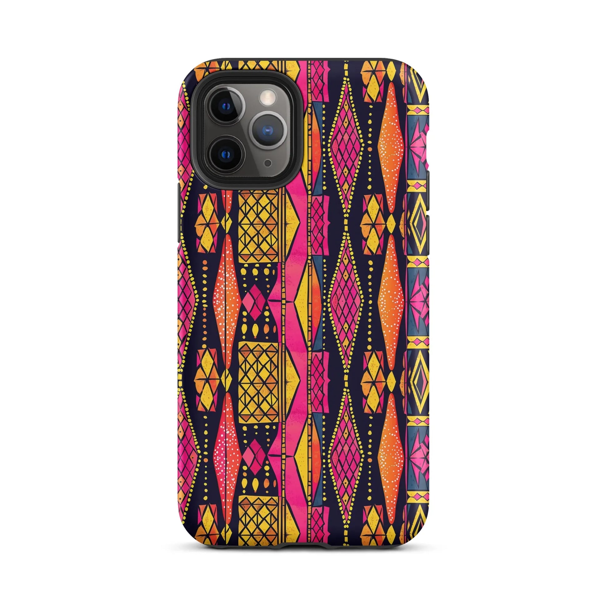 Ghanaian Kente Cloth Tough MagSafe iPhone® Case - The Global Wanderer