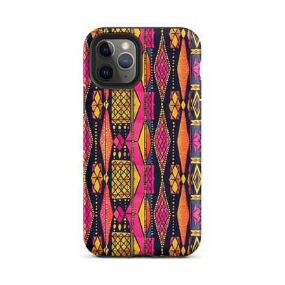 Ghanaian Kente Cloth Tough MagSafe iPhone® Case - The Global Wanderer