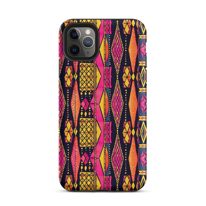 Ghanaian Kente Cloth Tough MagSafe iPhone® Case - The Global Wanderer