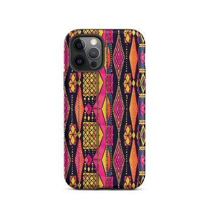 Ghanaian Kente Cloth Tough MagSafe iPhone® Case - The Global Wanderer