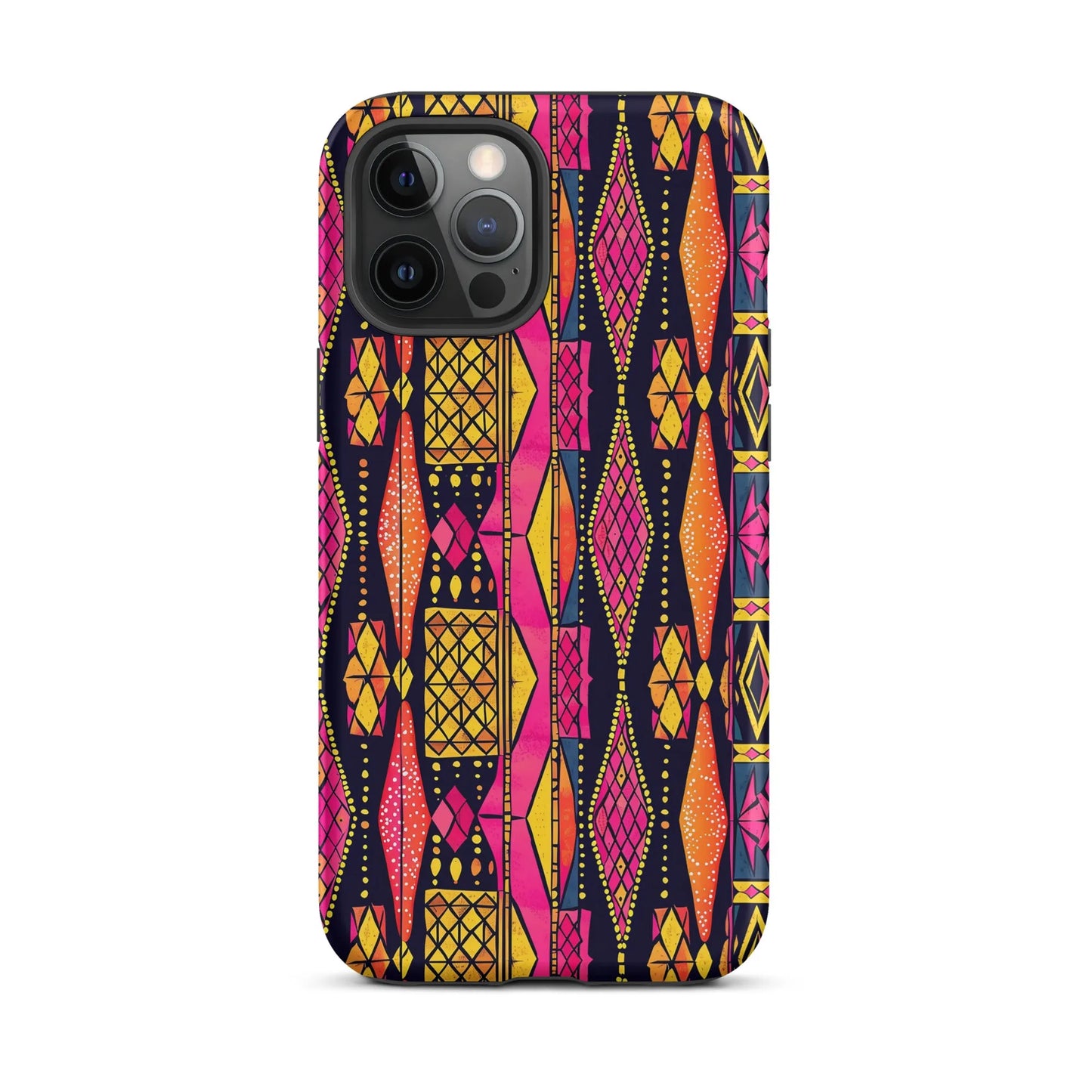 Ghanaian Kente Cloth Tough MagSafe iPhone® Case - The Global Wanderer