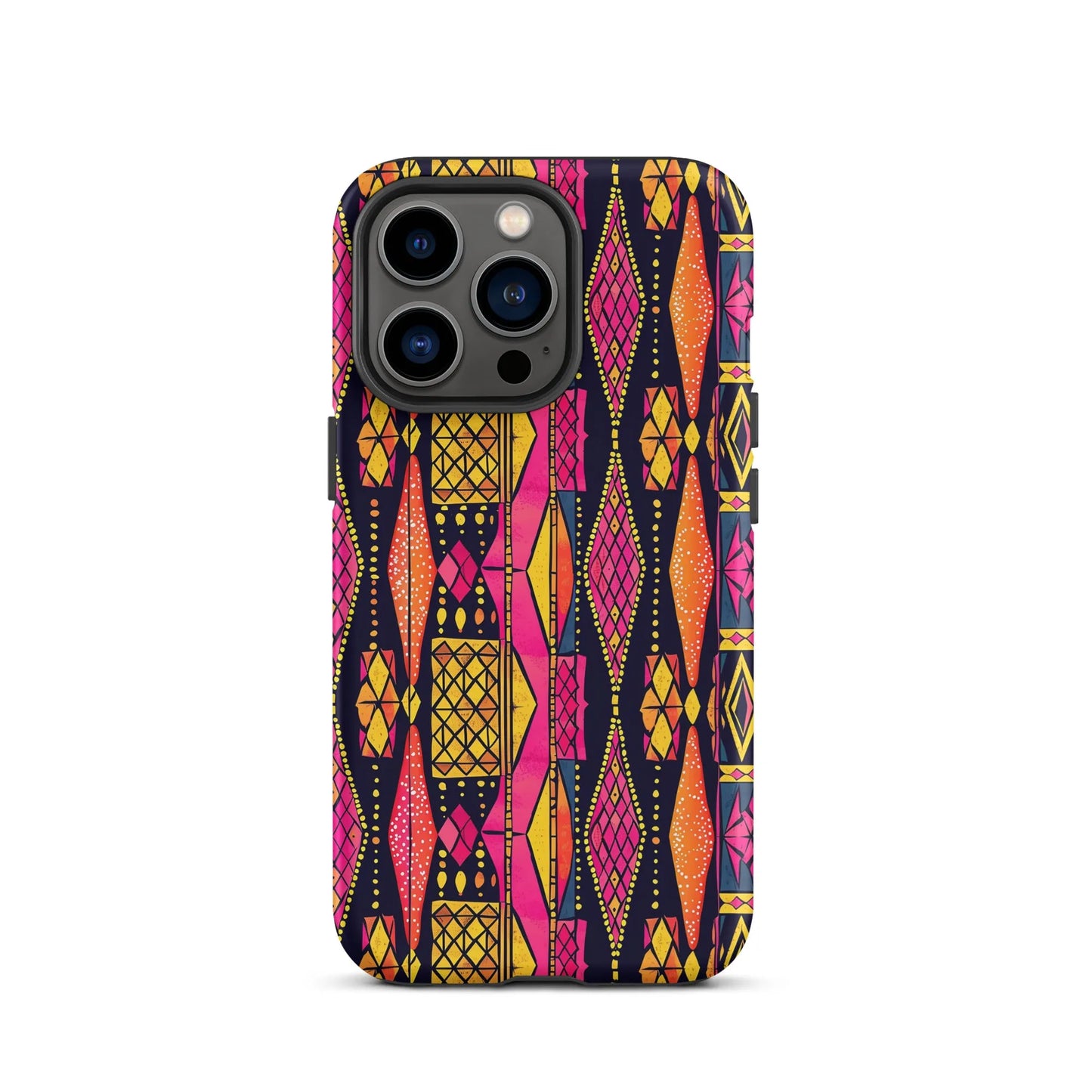 Ghanaian Kente Cloth Tough MagSafe iPhone® Case - The Global Wanderer