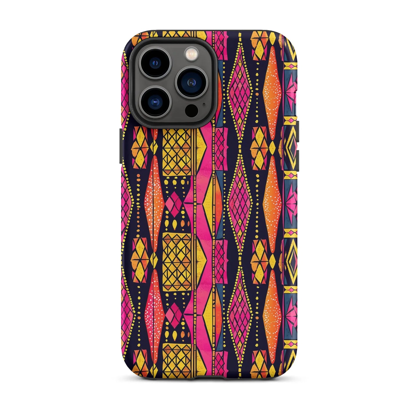 Ghanaian Kente Cloth Tough MagSafe iPhone® Case - The Global Wanderer