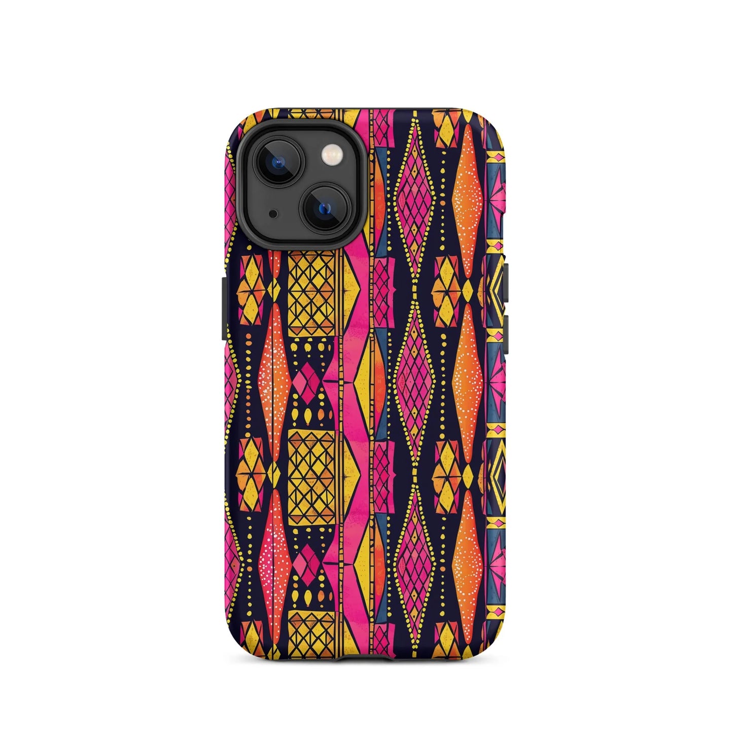 Ghanaian Kente Cloth Tough MagSafe iPhone® Case - The Global Wanderer