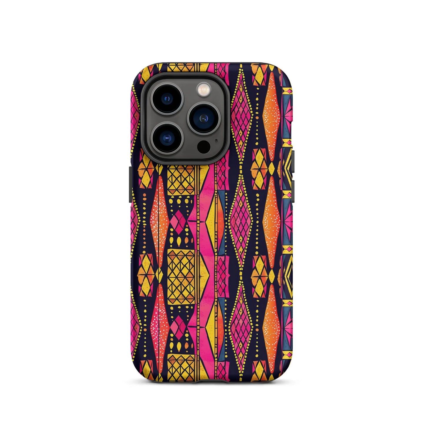 Ghanaian Kente Cloth Tough MagSafe iPhone® Case - The Global Wanderer