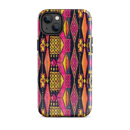 Ghanaian Kente Cloth Tough MagSafe iPhone® Case - The Global Wanderer