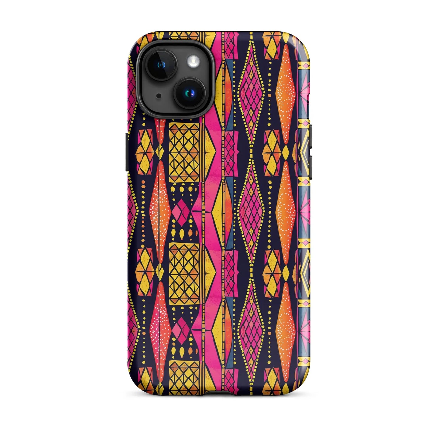 Ghanaian Kente Cloth Tough MagSafe iPhone® Case - The Global Wanderer