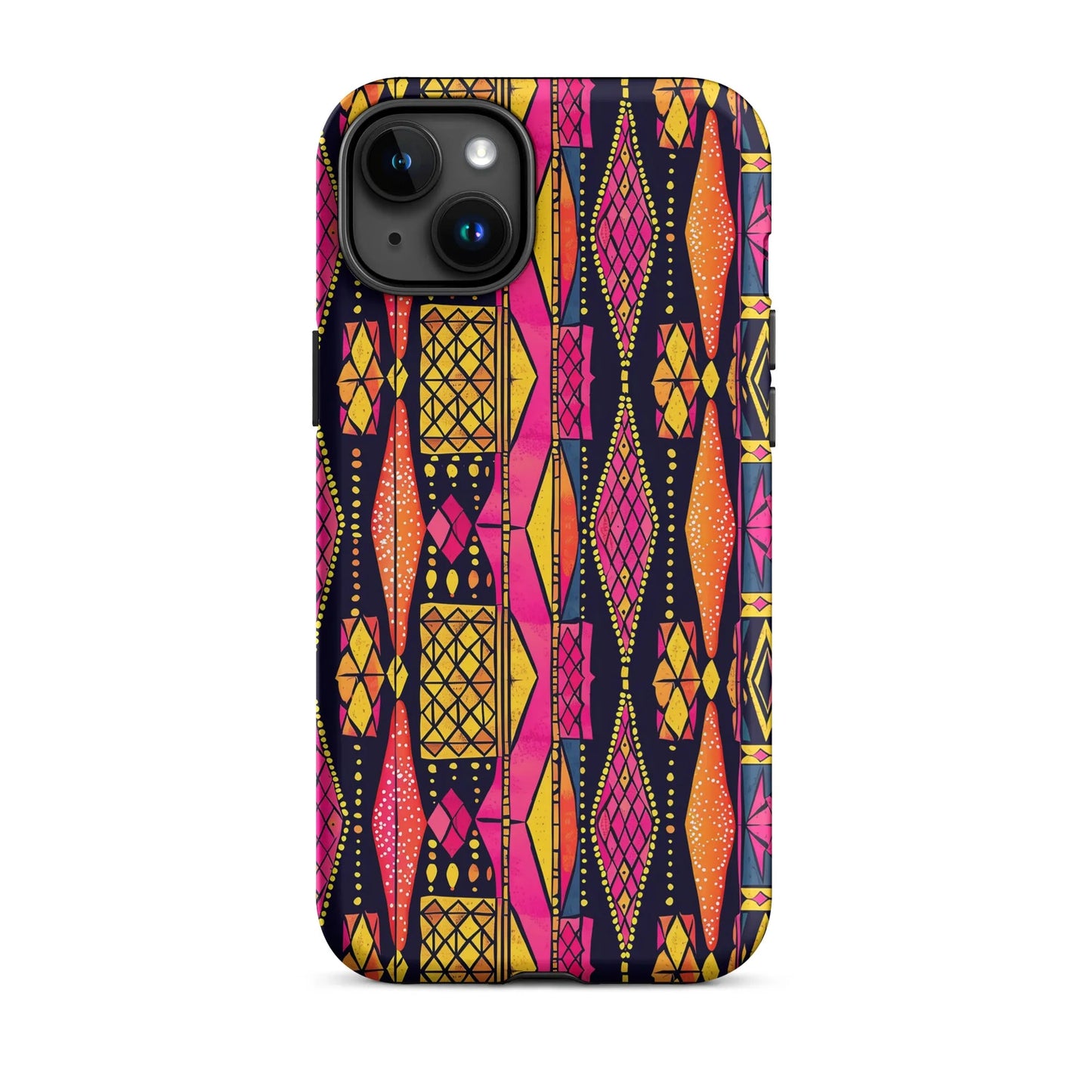 Ghanaian Kente Cloth Tough MagSafe iPhone® Case - The Global Wanderer