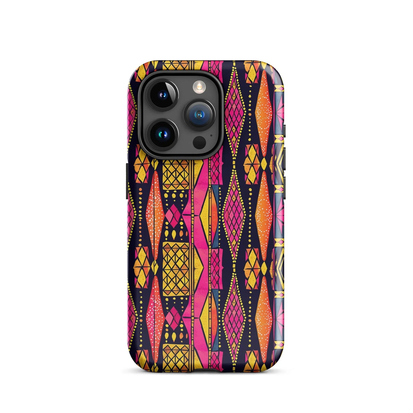 Ghanaian Kente Cloth Tough MagSafe iPhone® Case - The Global Wanderer