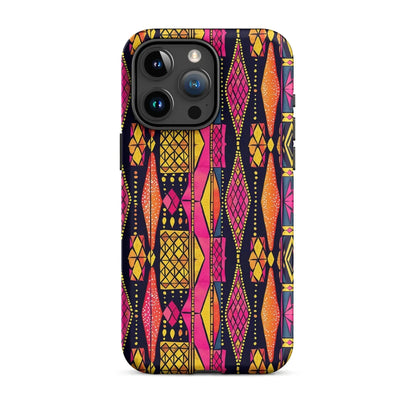 Ghanaian Kente Cloth Tough MagSafe iPhone® Case - The Global Wanderer