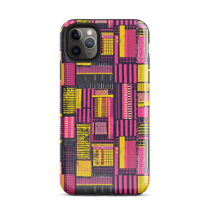 Ghanaian Kente Cloth Tough MagSafe iPhone® Case - The Global Wanderer