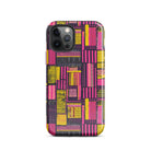 Ghanaian Kente Cloth Tough MagSafe iPhone® Case - The Global Wanderer