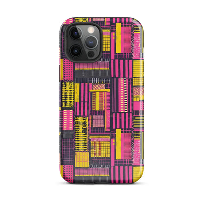 Ghanaian Kente Cloth Tough MagSafe iPhone® Case - The Global Wanderer