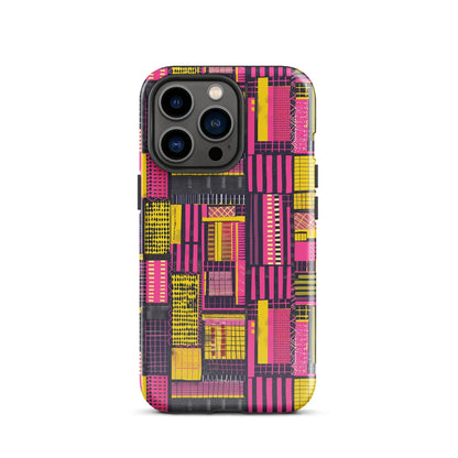 Ghanaian Kente Cloth Tough MagSafe iPhone® Case - The Global Wanderer