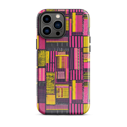 Ghanaian Kente Cloth Tough MagSafe iPhone® Case - The Global Wanderer