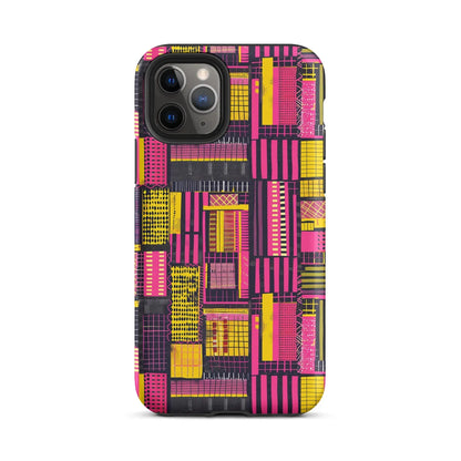 Ghanaian Kente Cloth Tough MagSafe iPhone® Case - The Global Wanderer