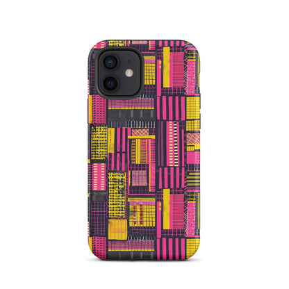 Ghanaian Kente Cloth Tough MagSafe iPhone® Case - The Global Wanderer