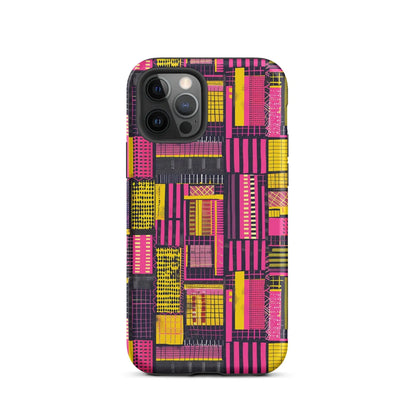 Ghanaian Kente Cloth Tough MagSafe iPhone® Case - The Global Wanderer