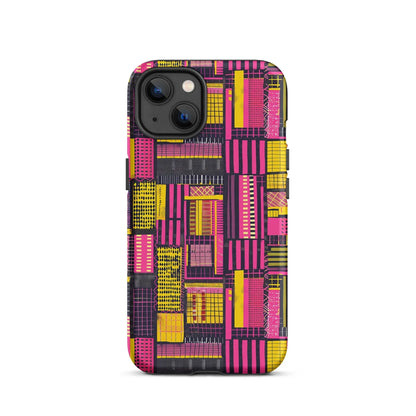 Ghanaian Kente Cloth Tough MagSafe iPhone® Case - The Global Wanderer