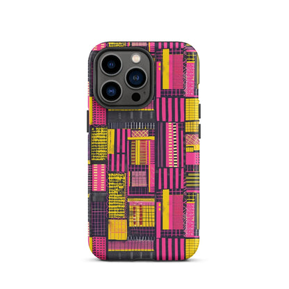 Ghanaian Kente Cloth Tough MagSafe iPhone® Case - The Global Wanderer