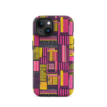 Ghanaian Kente Cloth Tough MagSafe iPhone® Case - The Global Wanderer