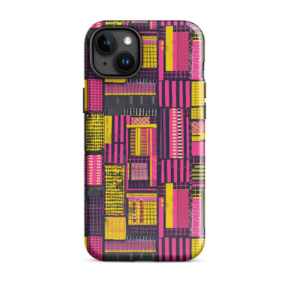 Ghanaian Kente Cloth Tough MagSafe iPhone® Case - The Global Wanderer