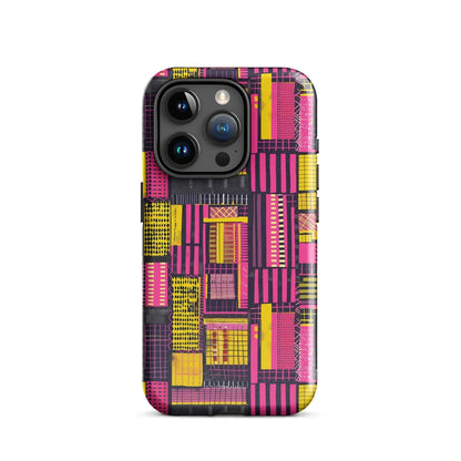 Ghanaian Kente Cloth Tough MagSafe iPhone® Case - The Global Wanderer