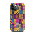 Ghanaian Kente Cloth Tough MagSafe iPhone® Case - The Global Wanderer