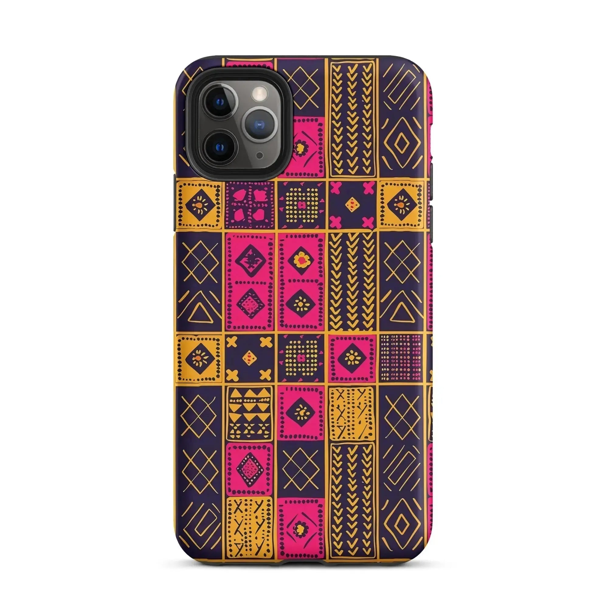 Ghanaian Kente Cloth Tough MagSafe iPhone® Case - The Global Wanderer