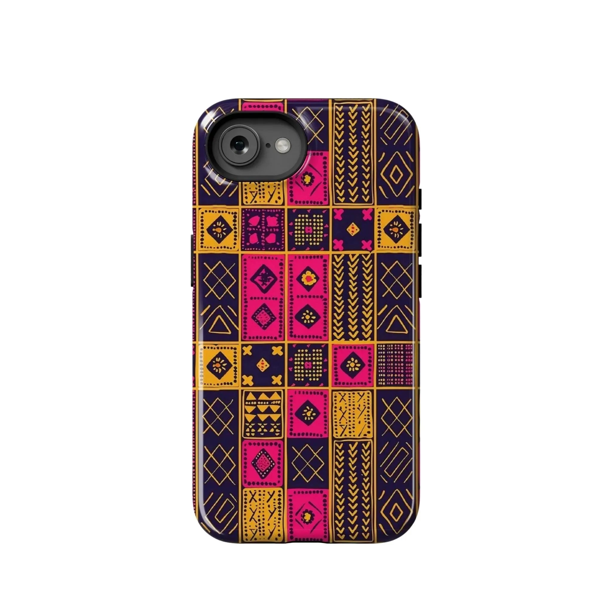 Ghanaian Kente Cloth Tough MagSafe iPhone® Case - The Global Wanderer