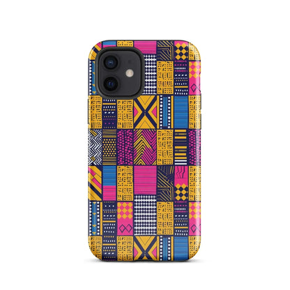 Ghanaian Kente Cloth Tough MagSafe iPhone® Case - The Global Wanderer